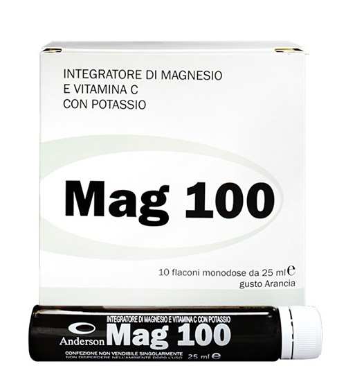 MAG 100 (FIALE 10X25 ML)